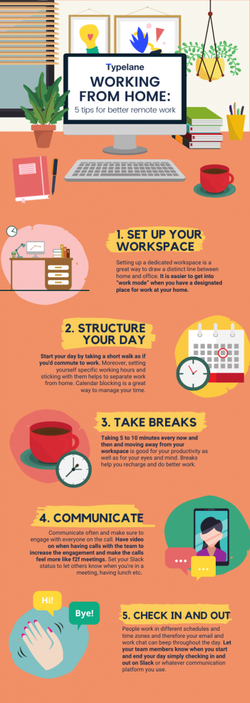 These are the basic tips to be followed when you are working from home
